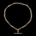Antique Victorian 9ct Gold Albert Chain 