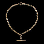 Antique Victorian 9ct Gold Albert Chain