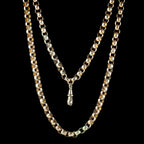 Antique Victorian 9ct Gold Guard Chain 