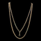 Antique Victorian 9ct Gold Guard Chain 