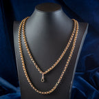 Antique Victorian 9ct Gold Guard Chain 