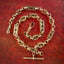 Antique Victorian Albert Chain 9ct Gold 