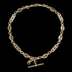 Antique Victorian Albert Chain 9ct Gold 
