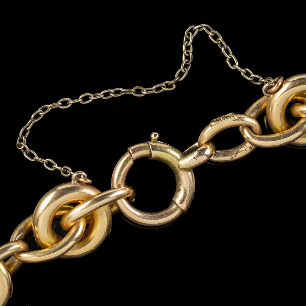 Antique Victorian Bracelet 15ct Gold Circa 1890