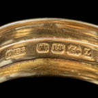 Antique Victorian Diamond Snake Ring Dated 1899
