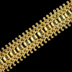 Antique Victorian Etruscan Revival Collar Necklace 15ct Gold