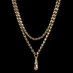 Antique Victorian Guard Chain 9ct Gold Circa 1880