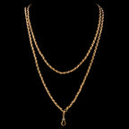 Antique Victorian Guard Chain 9ct Gold Circa 1880