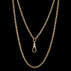 Antique Victorian Guard Chain 9ct Gold