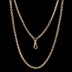 Antique Victorian Guard Chain 9ct Gold