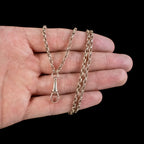 Antique Victorian Guard Chain 9ct Gold
