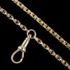 Antique Victorian Guard Chain 9ct Gold