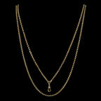 Antique Victorian Guard Chain Necklace 9ct Gold