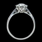 Art Deco Diamond Solitaire Ring 1.20ct Diamond