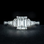 Art Deco Style Diamond Ring 1.50ct Of Diamond