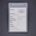 BRILLIANT CUT DIAMOND TRILOGY ENGAGEMENT RING PLATINUM 2.35CT OF DIAMOND CERT CERT