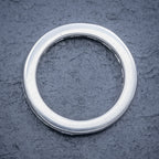 DIAMOND FULL ETERNITY RING 18CT WHITE GOLD 3CT OF CARRE CUT DIAMONDS TOP