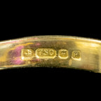 Vintage Ruby Diamond Ring 1.2ct Ruby Dated 1989 With Cert